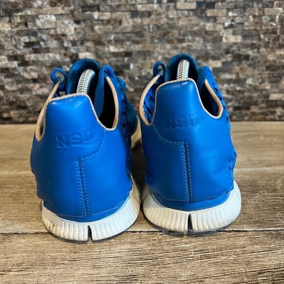 NIKE FREE INNEVA WOVEN SP PHOTO BLUE 2013 598384 400 Size 10 EUC Mint - Picture 3 of 8